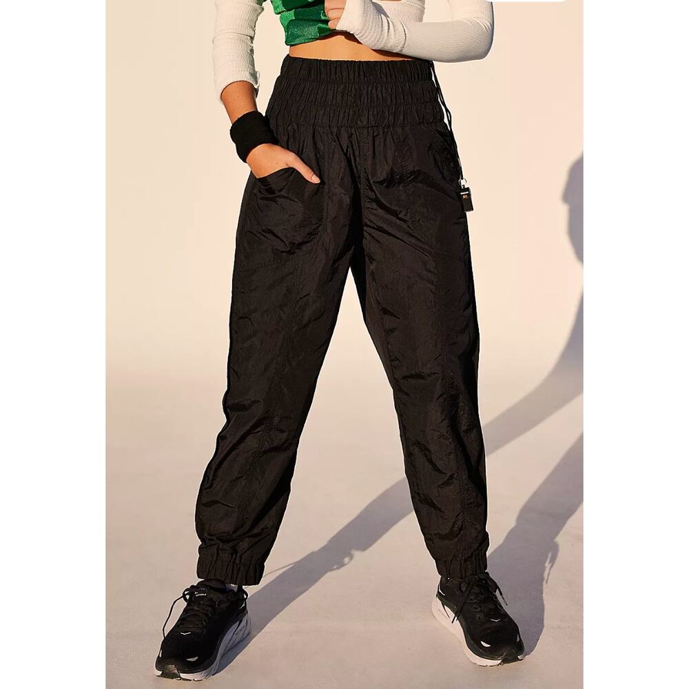 Free People Movement The Way Home Joggers Black Womens Medium - Picture 15 of 15